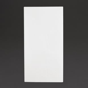 Fiesta 3-laags dinerservetten 1/8 vouw wit 400mm (1000 stuks) - FE258