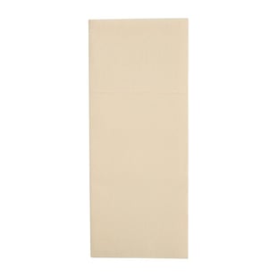 Fiesta | Recyclebaar Premium Tablin Dinerservet Crème 48X40cm Airlaid Pocket Fold (400 stuks)