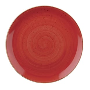 Churchill | Stonecast Berry Red Evolve Coupe Bord 32.4cm (6 stuks)