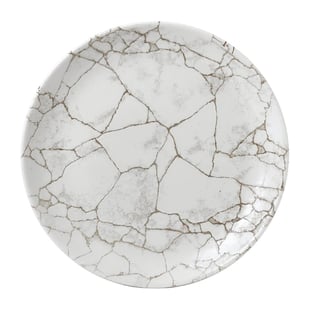 Churchill | Studio Prints Kintsugi Agaat Grey Borden 288mm (12 stuks)