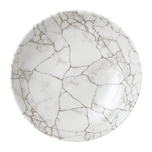 Churchill | Studio Prints Kintsugi Agaat Grey Borden 217mm (12 stuks)