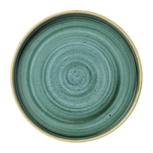 Churchill | Stonecast Samphire Green Bord Met Opstaande Rand 22cm (6 stuks)