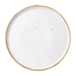 Churchill | Stonecast Barley White Bord Met Opstaande Rand 27.9cm (6 stuks)