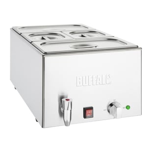 Buffalo | Bain Marie met Kraan en Pannen
