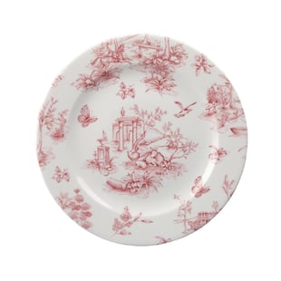 Churchill | Toile Cranberry Bord 20.3cm (6 stuks)