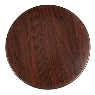 Bolero | rond tafelblad donkerbruin 60cm