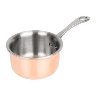 Vogue | Triwall mini koperen steelpan 9(Ø)cm 330ml
