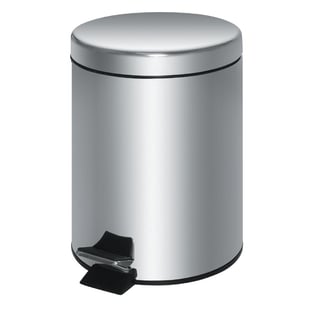 Bolero | Pedaalemmer RVS zilver 20L