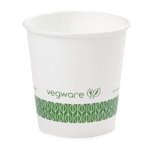 Vegware | composteerbare espressobekers 11,3cl (1000 stuks)