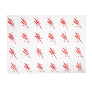 Britin | Vetvrij hamburger papier rood (1000 stuks)