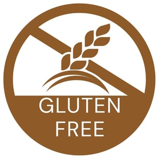 Hygiplas | glutenvrij voedseletiketten (1000 stuks)