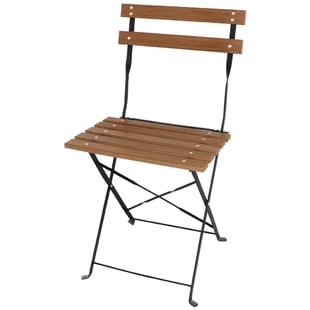 Bolero | opklapbare imitatiehout stoelen (2 stuks)