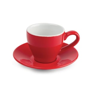 Olympia | Café espressokoppen rood 10cl (12 stuks)