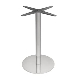 Bolero | ronde RVS tafelpoot