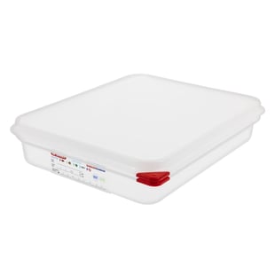 Araven | GN 1/2 voedseldoos met deksel 4Ltr (4 stuks)