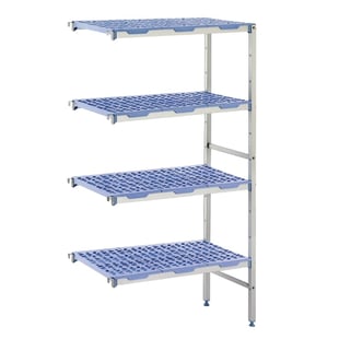 Tournus | hoekrek met 4 schappen 50x65cm