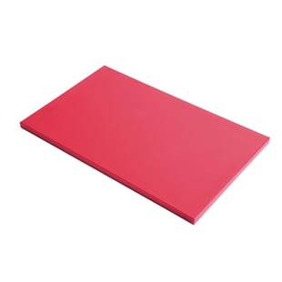 Gastro M | GN1/2 HDPE snijplank glad rood