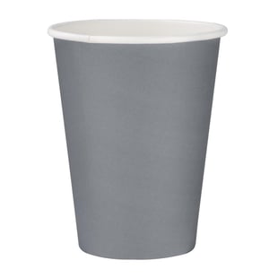 Fiesta | Recyclable koffiebekers enkelwandig blauwgrijs 340ml (1000 stuks)