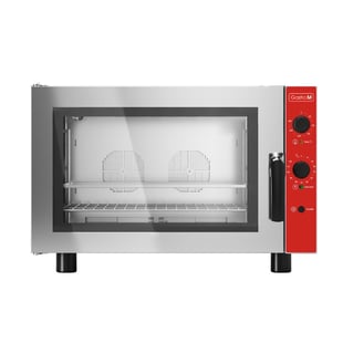 Gastro M | elektrische bakkersoven met 4 roostervakken en neerklapbare deur 400V