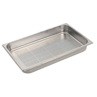 Gastro M | geperforeerde RVS GN 1/1 bak 5,5cm diep