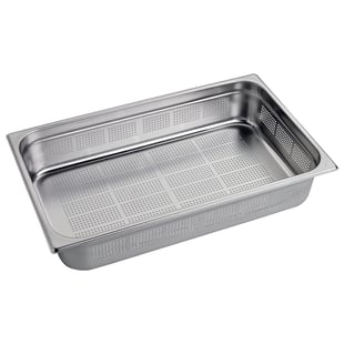 Gastro M | geperforeerde RVS GN 1/1 bak 10cm diep