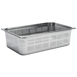 Gastro M | geperforeerde RVS GN 1/1 bak 15cm diep