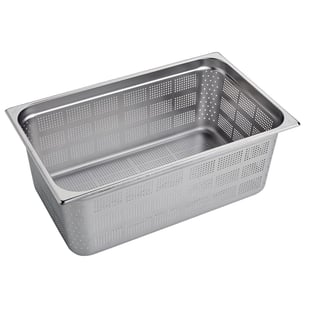 Gastro M | geperforeerde RVS GN 1/1 bak 20cm diep