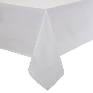 Mitre Luxury | Satin Band tafelkleed wit 160x160cm