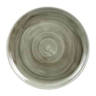Churchill | Stonecast Patina Burnished Green Evolve Coupe Bord 32.4cm (6 stuks)