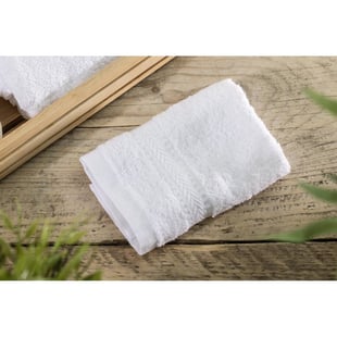 Mitre Comfort | Nova Face Cloth White (10 Pack)
