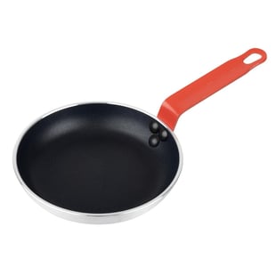 Hygiplas | Aluminium Antiaanbak Teflon Platinum Plus Koekenpan met Rode Handgreep 20cm