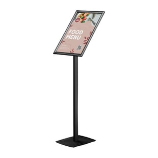 DTM Primera | Europel Infostand Zwart Met Snap Frame A3 25mm