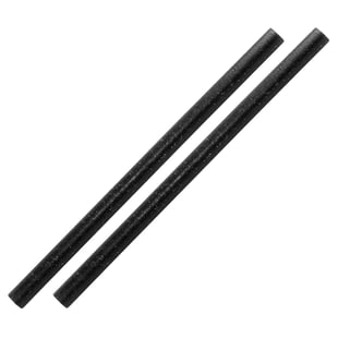 Sier Disposables | Refork rechte rietje zwart ø 8 mm / 15cm (100 stuks)