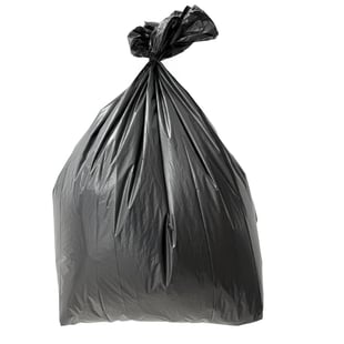 Jantex | Zware Afvalzakken Zwart 120Ltr (100 Stuks)