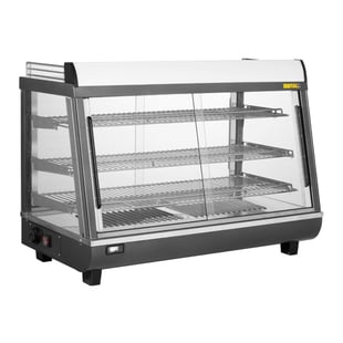 Buffalo | Verwarmde Deurmerchandiser Voor En Achter 136Ltr