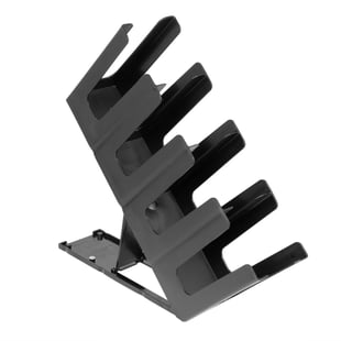Nisbets Essentials | 4-Slot Bekerhouder Polypropyleen Zwart