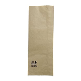 Fiesta Compostable | Fiesta Recyclebare Baguette/Panini Papieren Zakjes 300x110x60mm (1000 stuks)