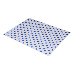 Fiesta Compostable | Fiesta Composteerbare Burger Wraps Blauwe Stip 250x200mm (200 stuks)