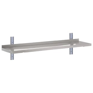 Gastro M | Gastro-M Complete wandplank 1 niveau 100x40cm - volledige montageset (excl. schroeven)
