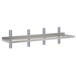 Gastro M | Gastro-M complete wandschap 1 niveau 200x40cm - volledige montageset (excl. schroeven)