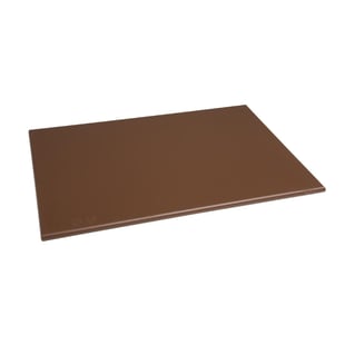 Hygiplas | HDPE snijplank bruin 450x300x12mm