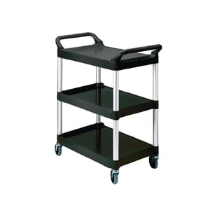 Rubbermaid | compacte trolley zwart