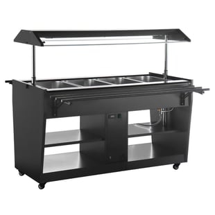 Buffalo | Warmhoud Buffet Bar Zwart