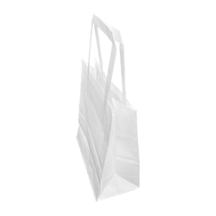 Fiesta Recyclable | Fiesta recyclebare platte witte papieren zakken klein (250 stuks)