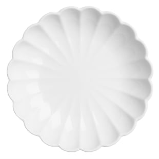 Olympia | Bloom Geschulpte Kommen Wit 230mm (6 stuks)