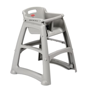 Rubbermaid | stevige kinderstoel grijs