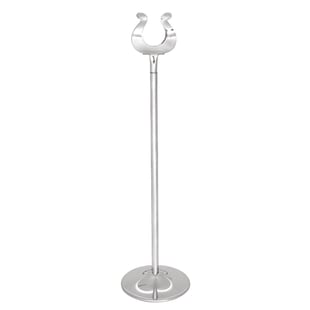 Olympia | RVS tafelnummerhouder 30,5cm