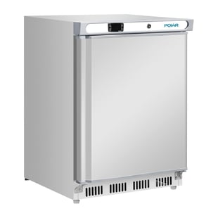 Polar | C-Serie lage Koelkast Roestvrij Staal 150Ltr