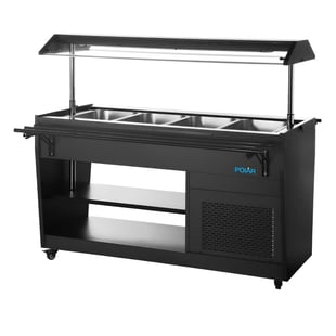 Polar | G-Serie Gekoelde Buffetbar Zwart