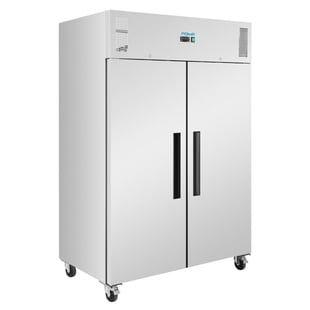 Polar | G-Serie dubbeldeurs staande koelkast met geforceerde lucht 1200Ltr